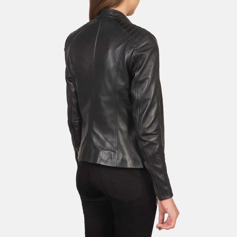 Elsie Leather Biker Jacket