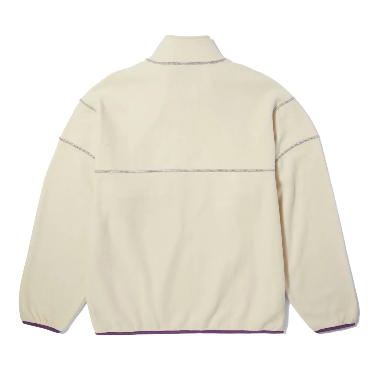 ELYSIAN QUARTER ZIP FLEECE - BONE