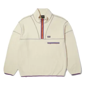 ELYSIAN QUARTER ZIP FLEECE - BONE
