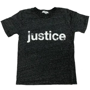 Enzo | Justice Tee | Charcoal