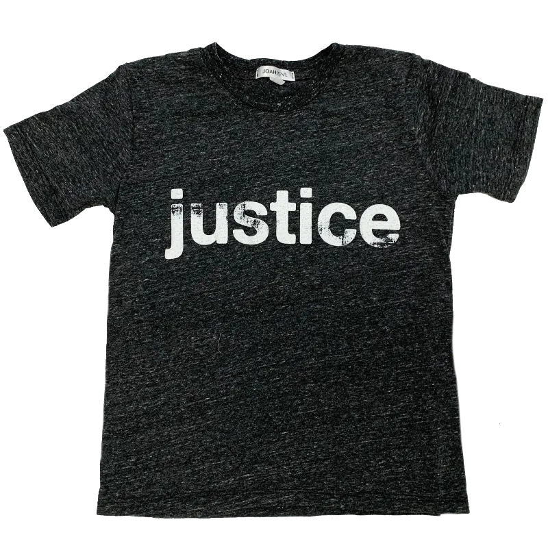 Enzo | Justice Tee | Charcoal