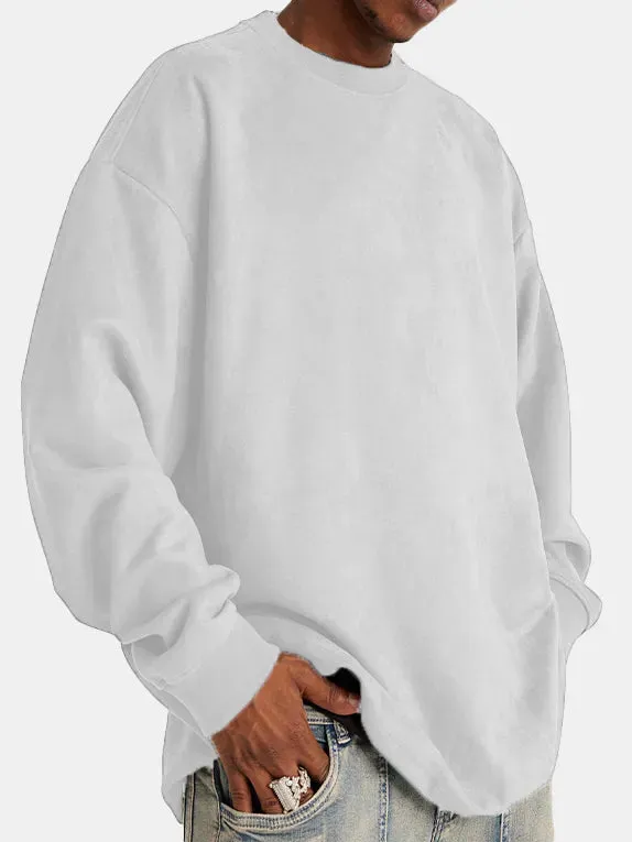 Ethan Wildleder-Pullover von WOLFFMODE mit Rundhals