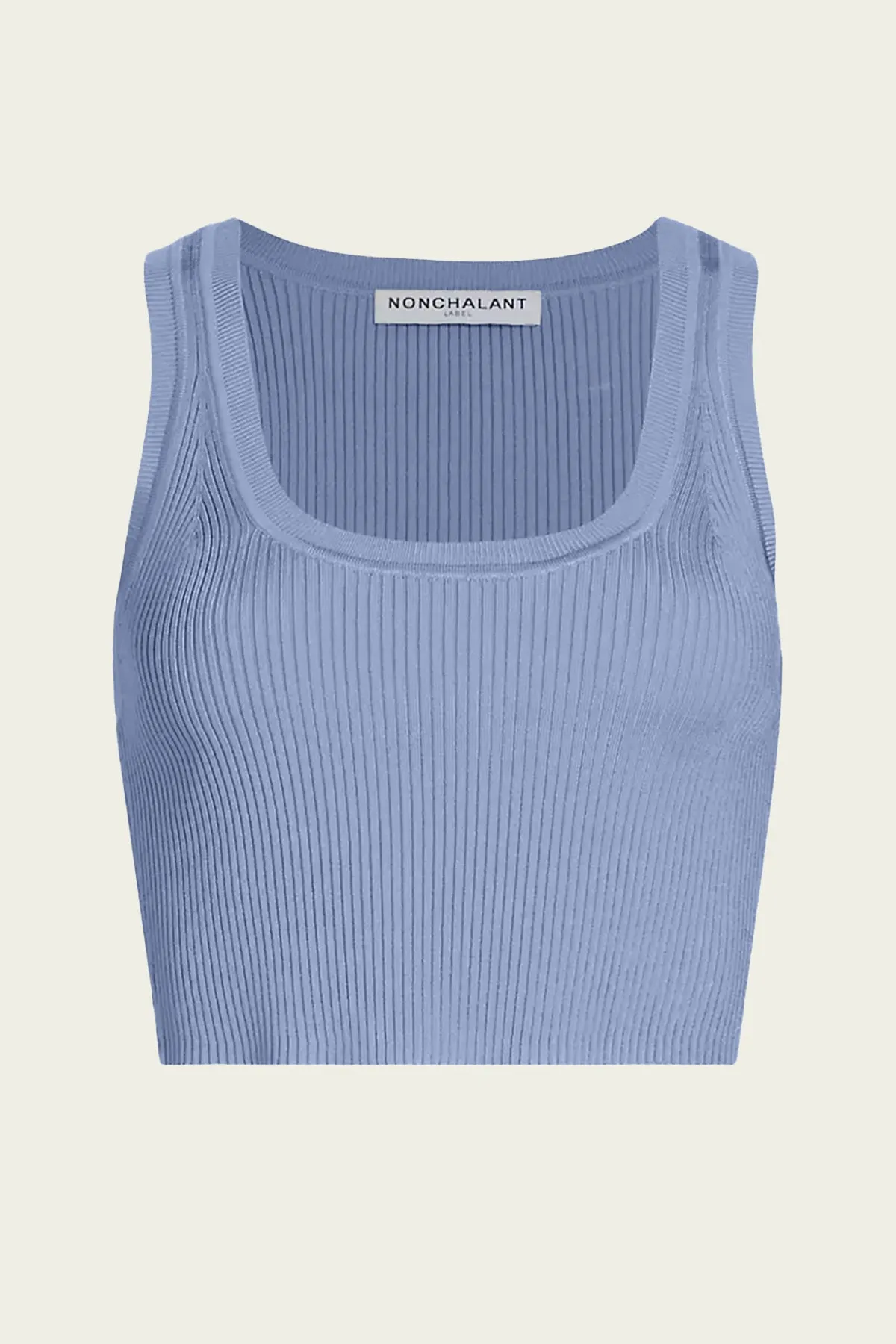 Eve Crop Top in Blue