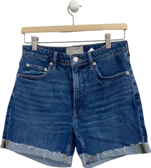 Everlane Blue Denim Cut-off Shorts W 27