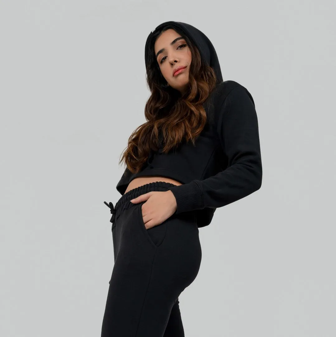 Evolution Crop Top - Black