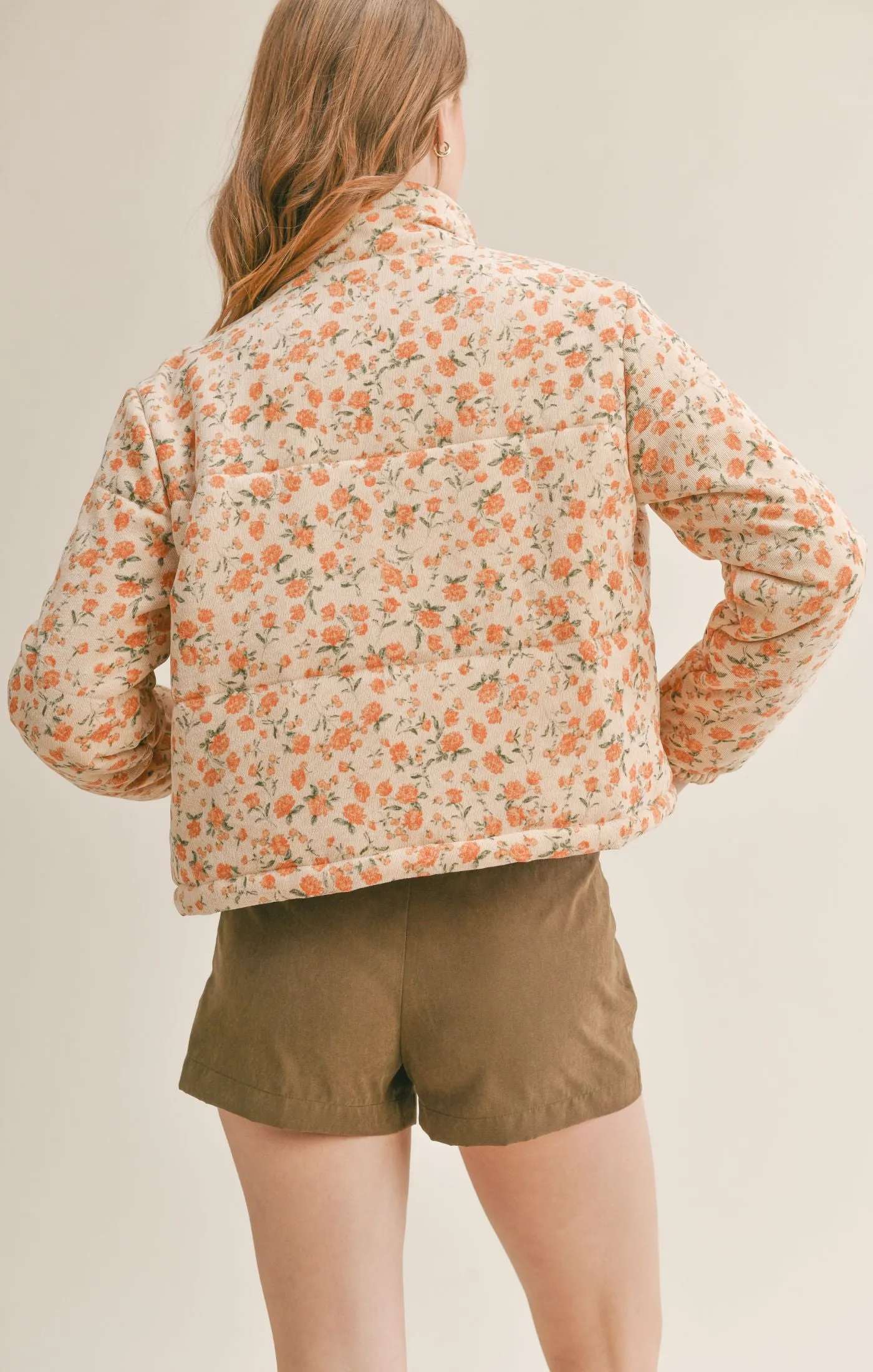 Fall Bloom Puffer Jacket
