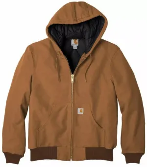 Firm Duck Flannel-Lined Active Jac Loose Fit Brown J140
