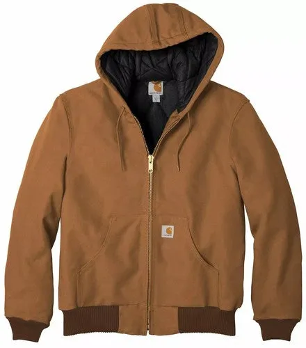 Firm Duck Flannel-Lined Active Jac Loose Fit Brown J140