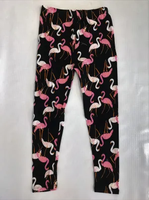 Flamingo Parade Kids Leggings