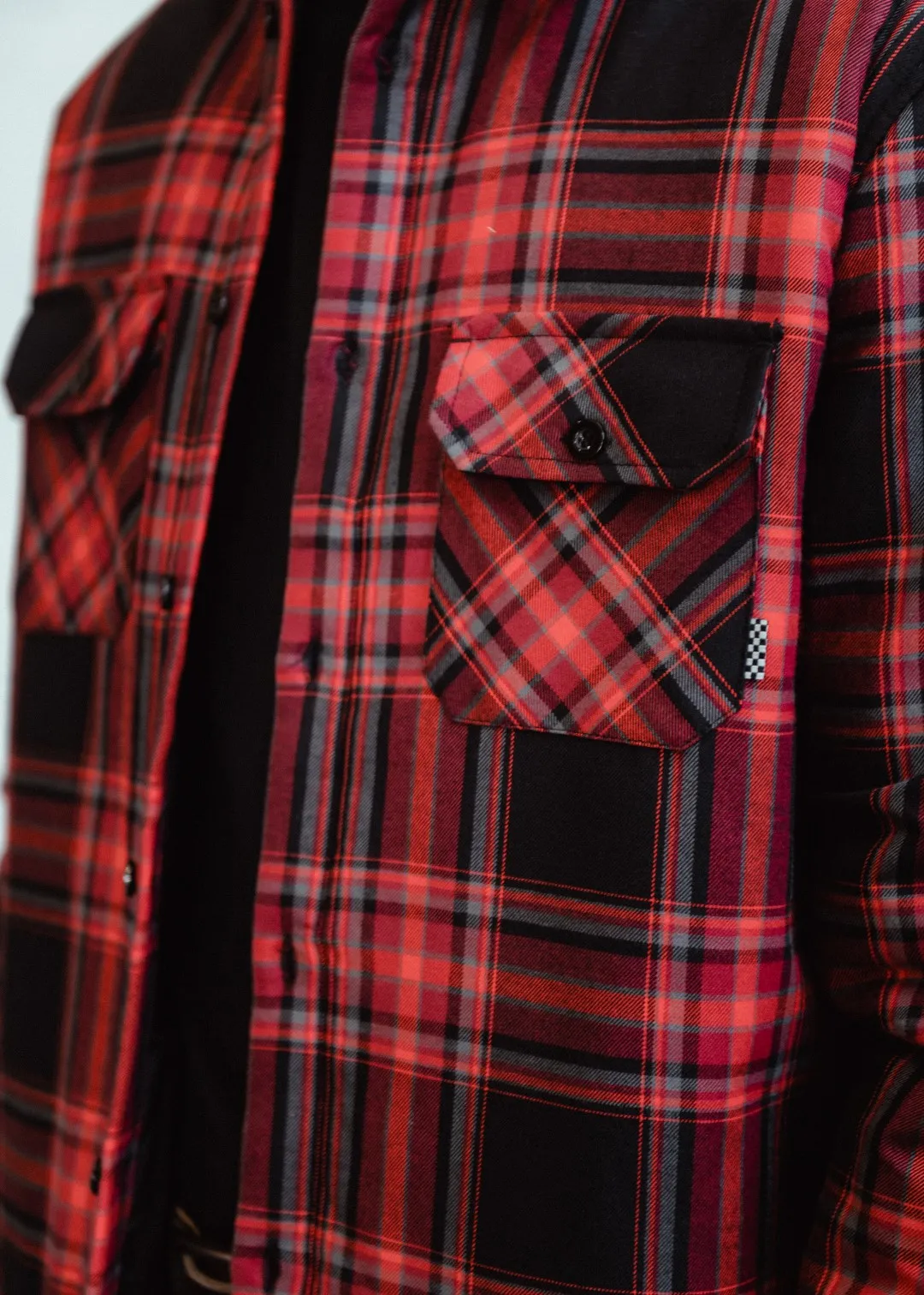 Flannel Checked Overshirt
