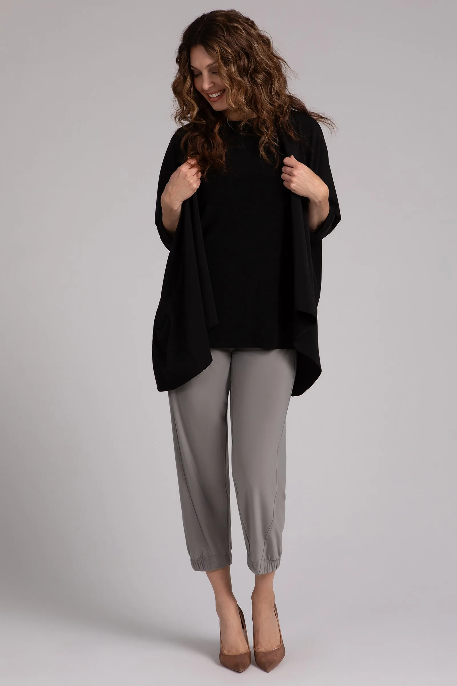 Fleece Back Jersey Matrix Cardigan