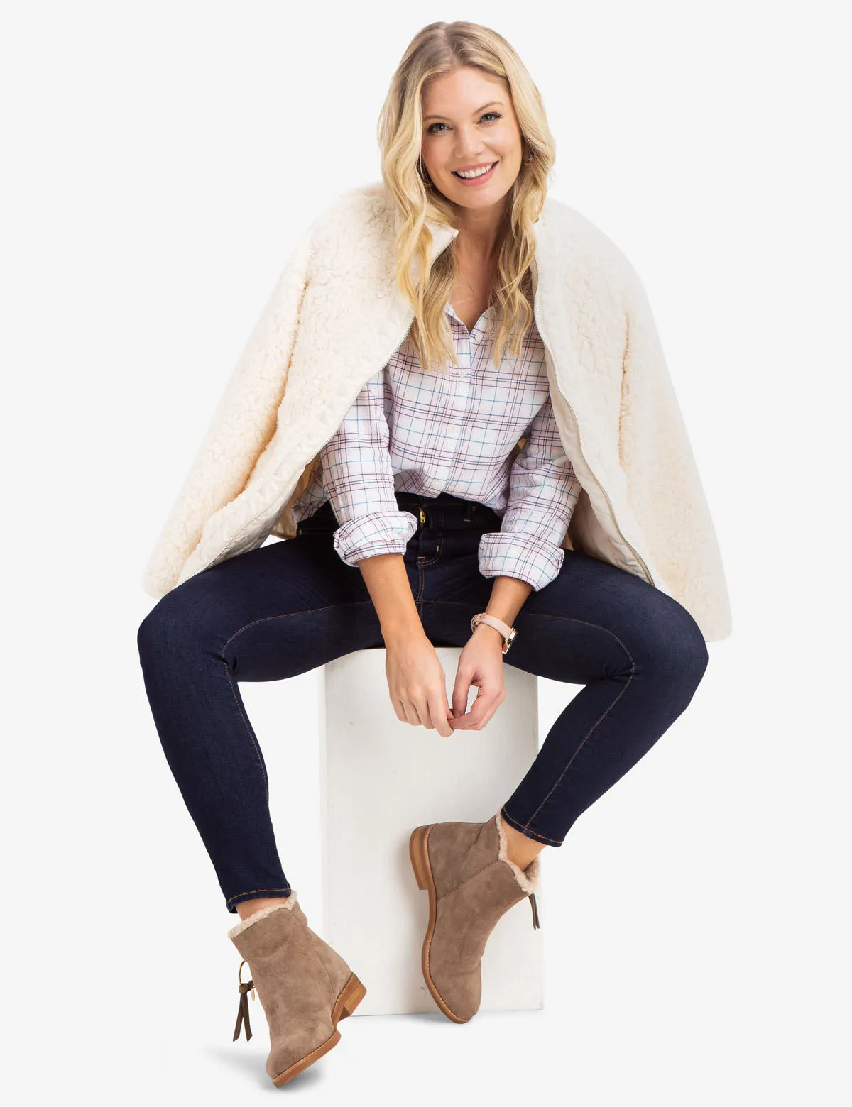 FLEECE ZIP UP JACKET