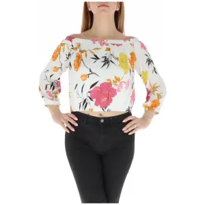 Floral Off The Shoulder Crop Top