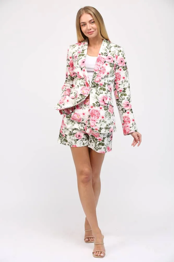 FLORAL PRINT SHORTS