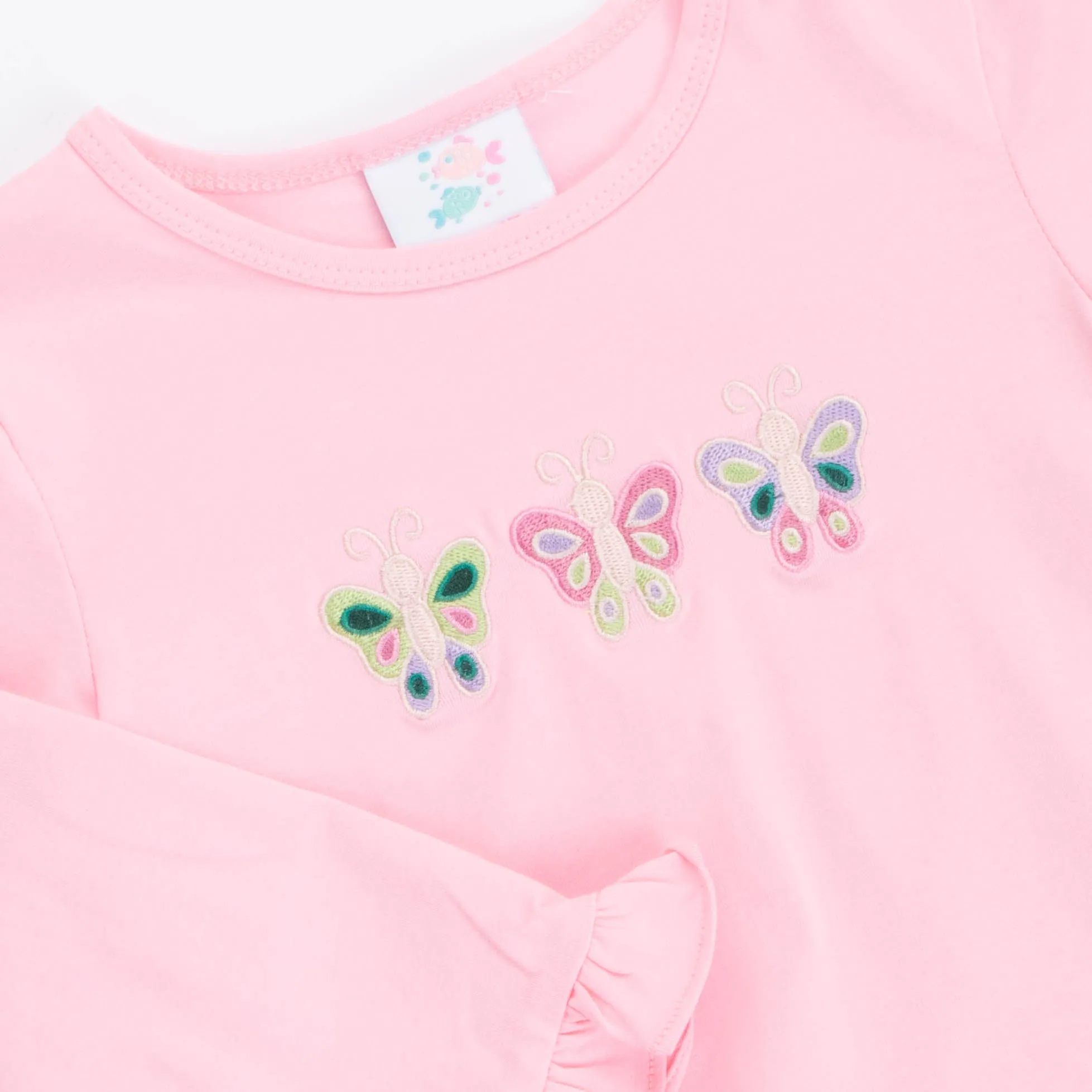 Flutter Friends Bloomer Set, Pink