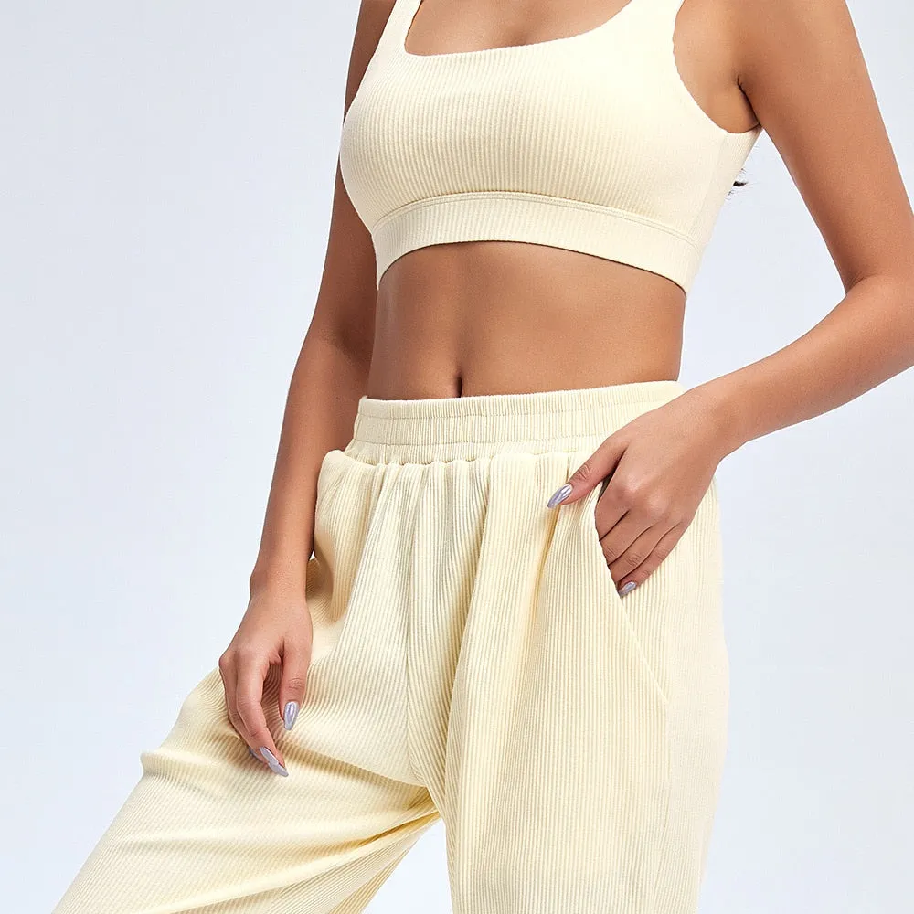 FOURBASIX Signature Ribbed Crop