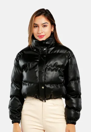 Full Sleeve Turtleneck Puffer Jacket