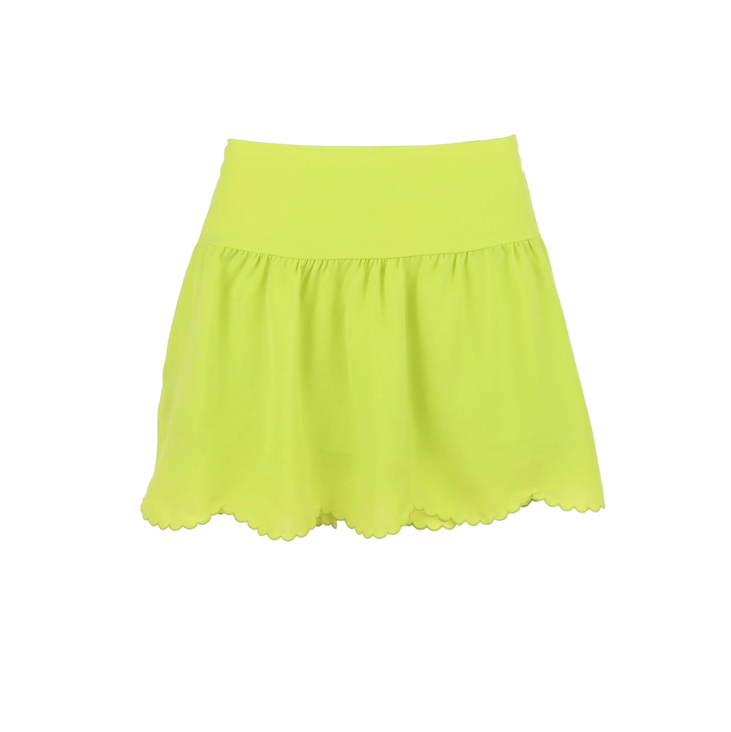 Gabby Green Angela Scalloped Skort