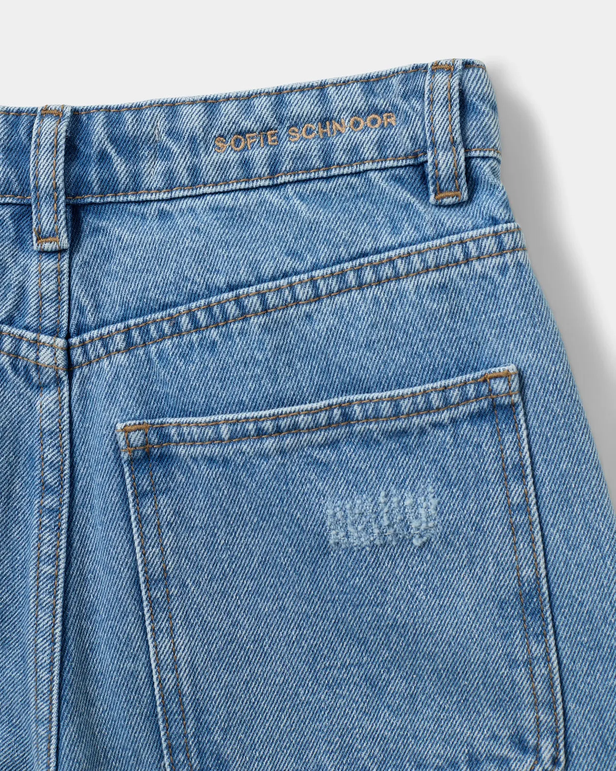 GABRIELLASY SHORTS - Denim blue