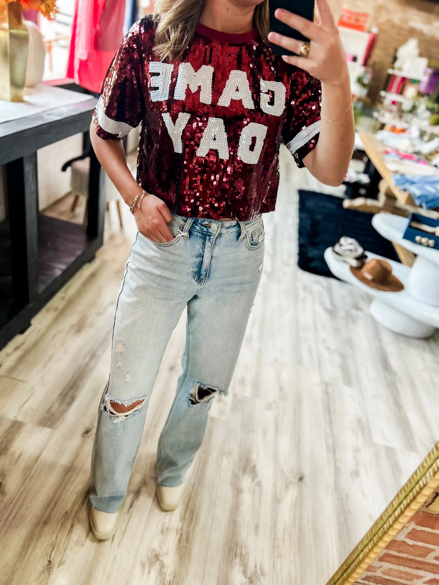 Game Day Crop Top