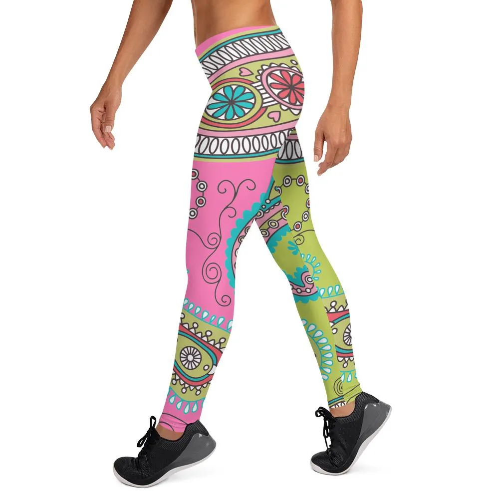 Geoffrey Bean Paisley Leggings