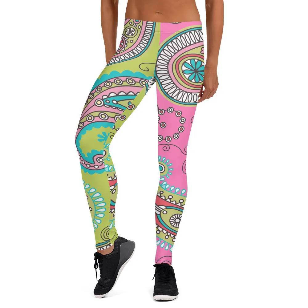 Geoffrey Bean Paisley Leggings