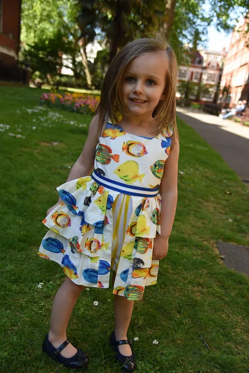 Girl Ruffled Girl Dress