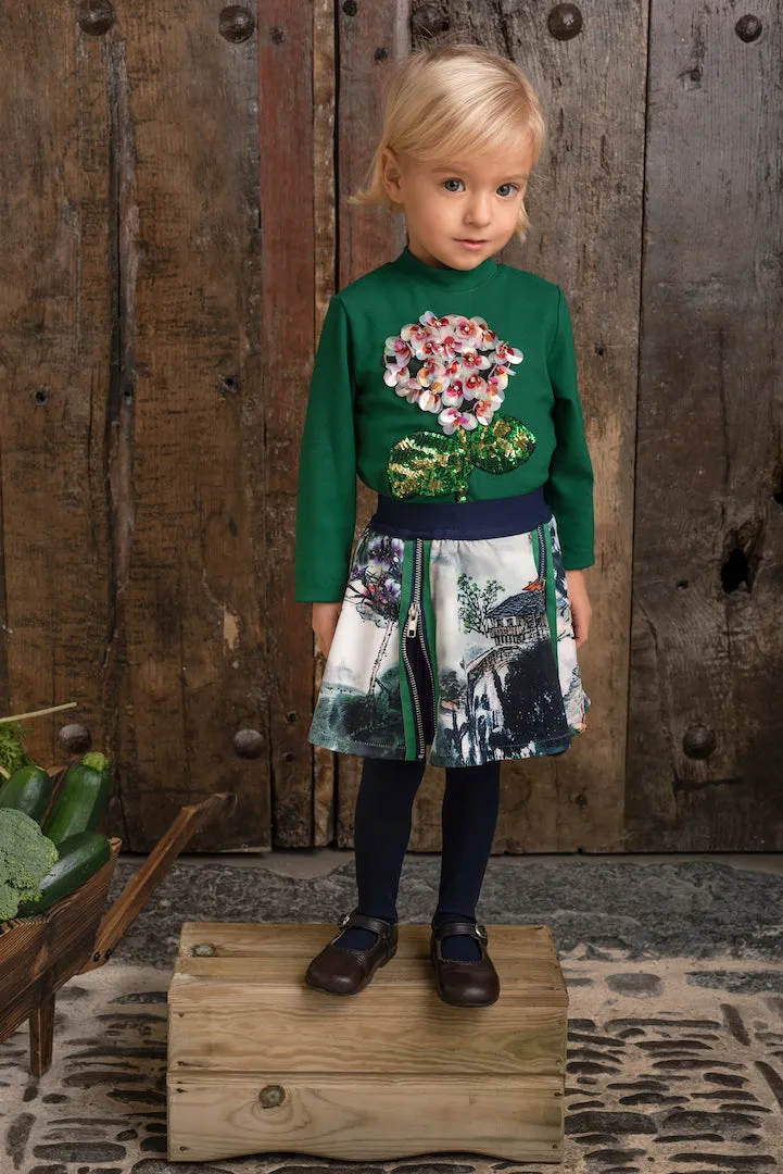 Girls Cotton Skirt