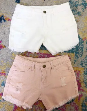 Girl's Denim Shorts