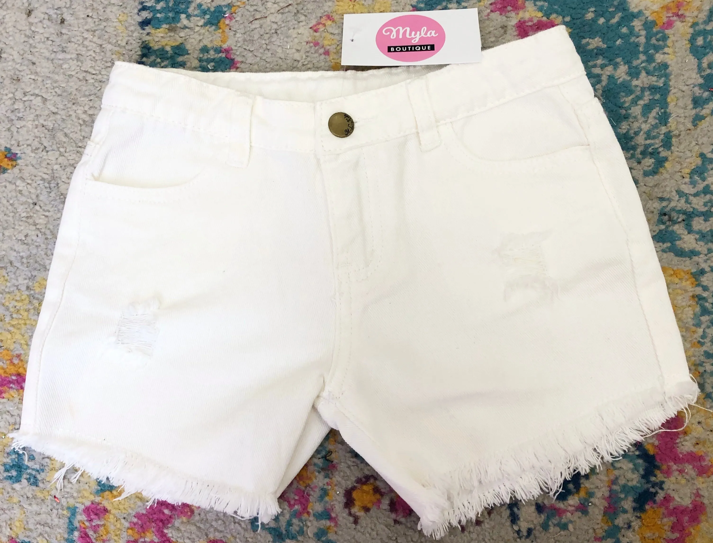 Girl's Denim Shorts