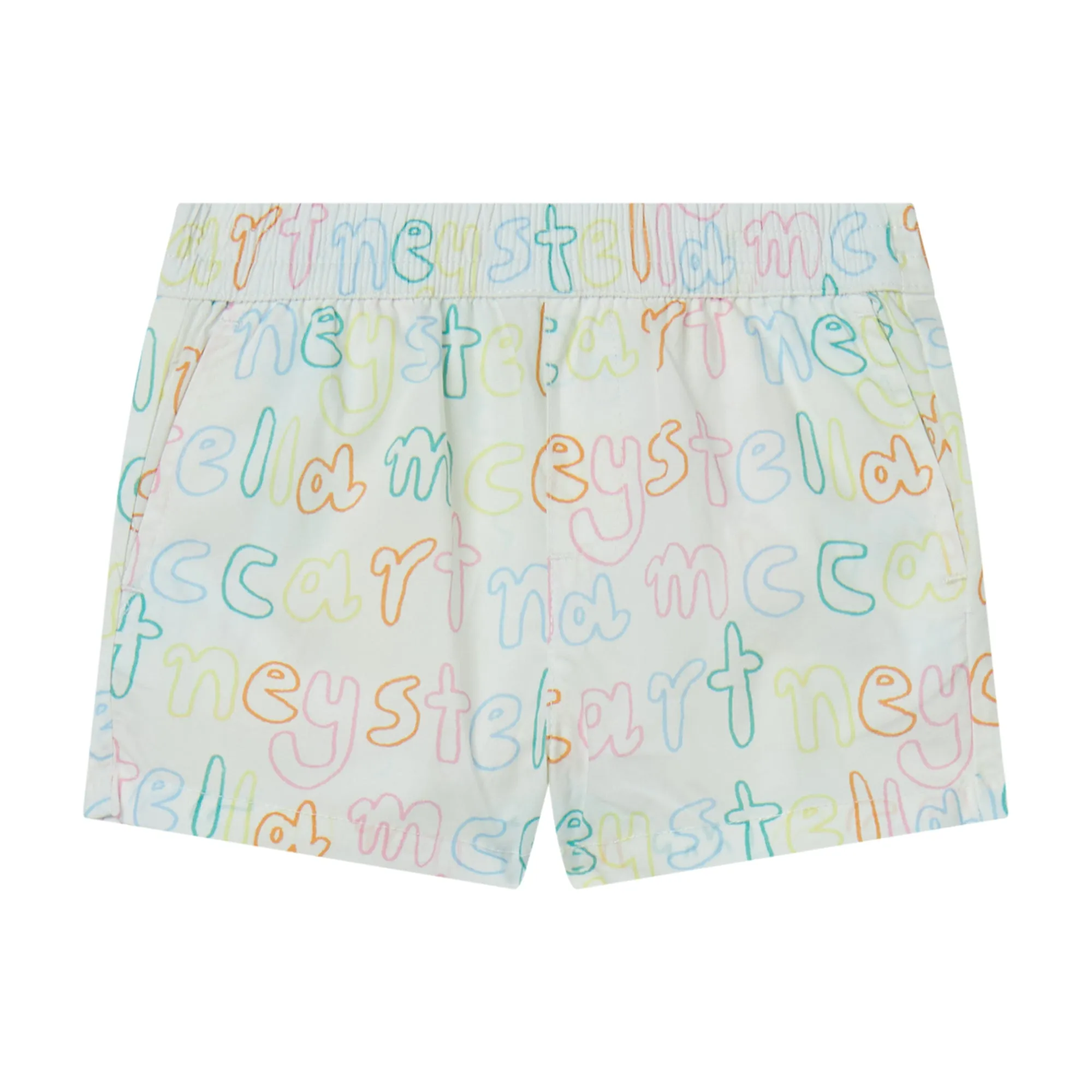 Girls White Shorts