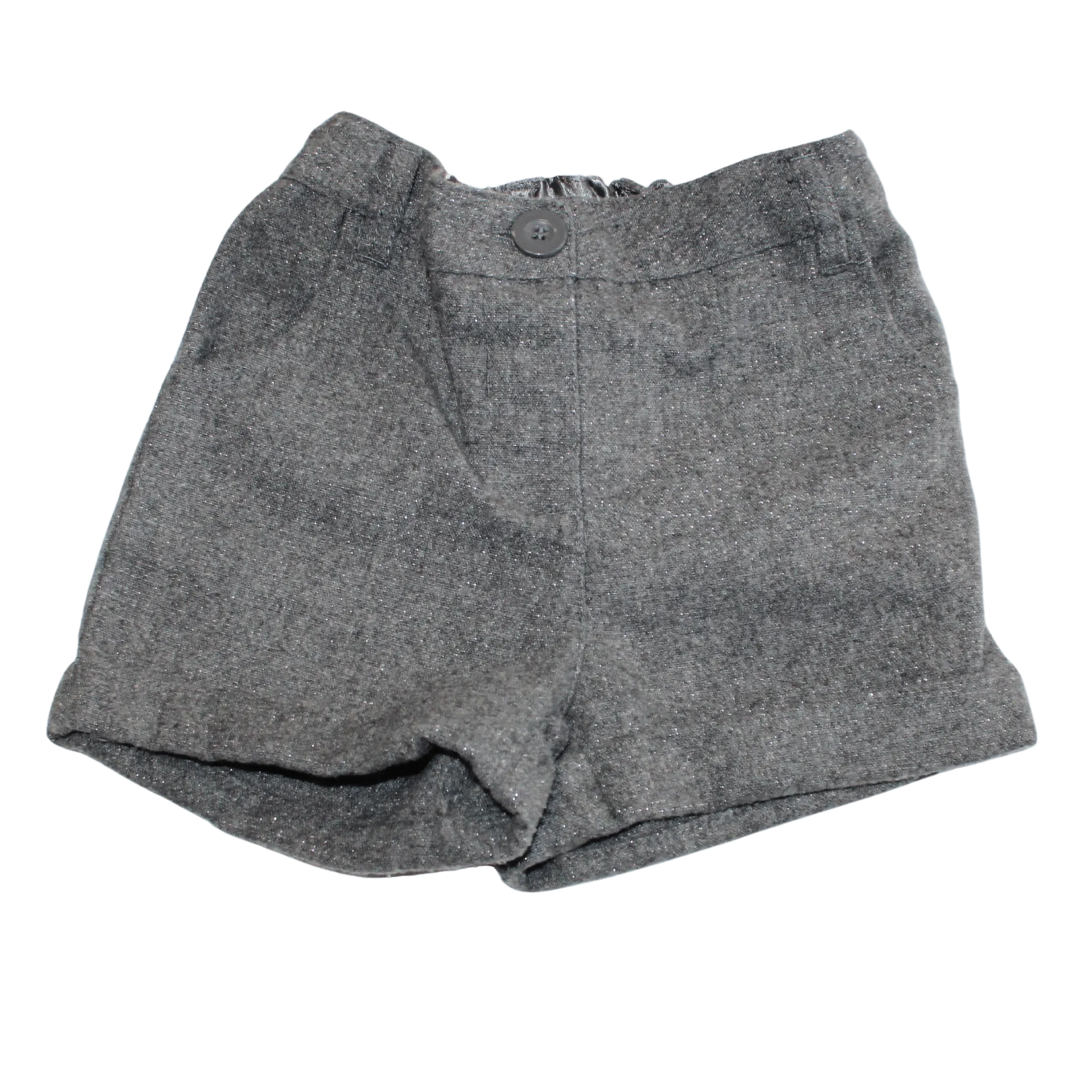 Glitter Brushed Cotton Shorts