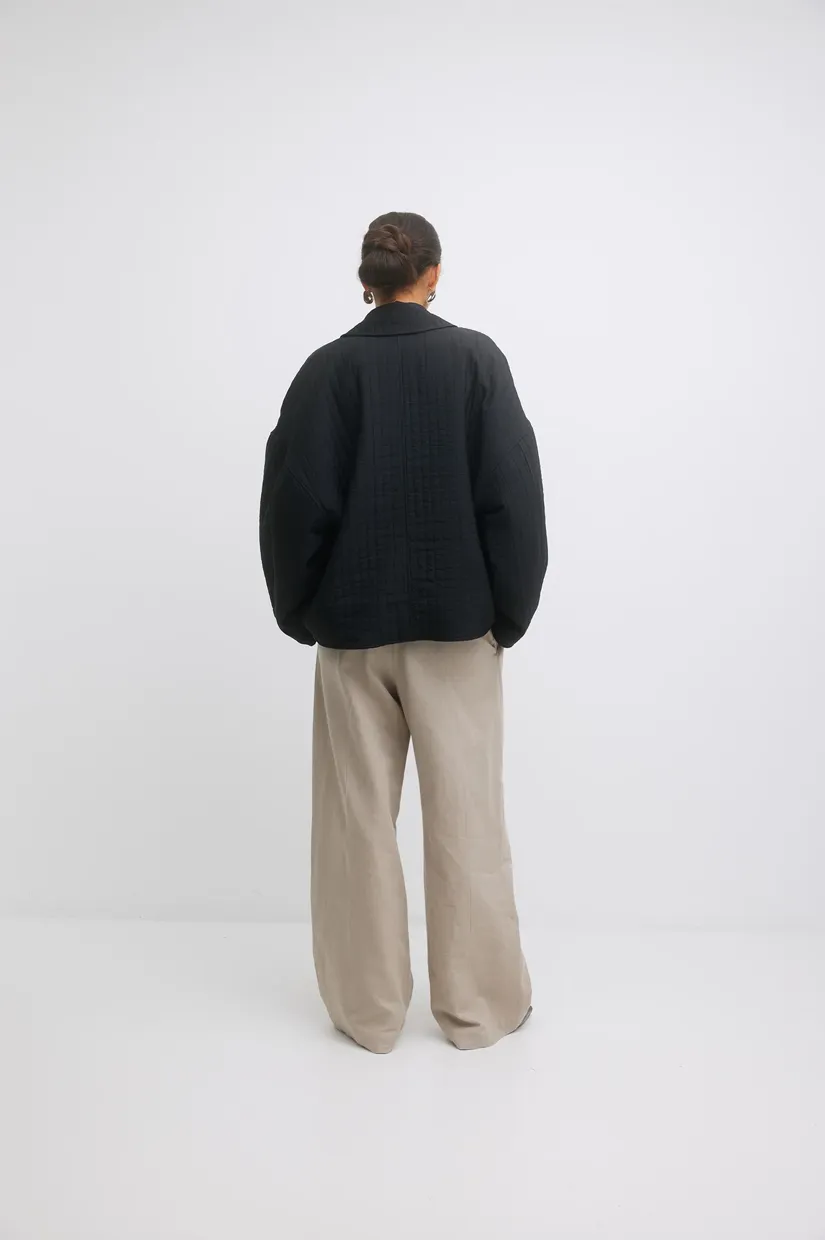 Gregory Quilted Affleck Jacket - Black
