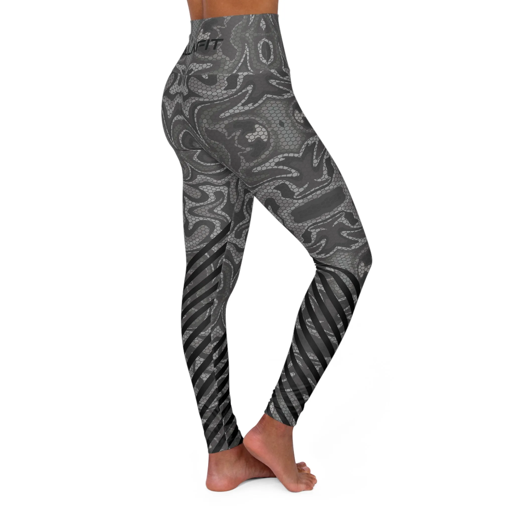 Grey High Waisted Leggings