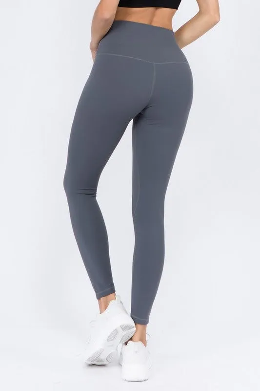 Grey Workout Queen Leggings