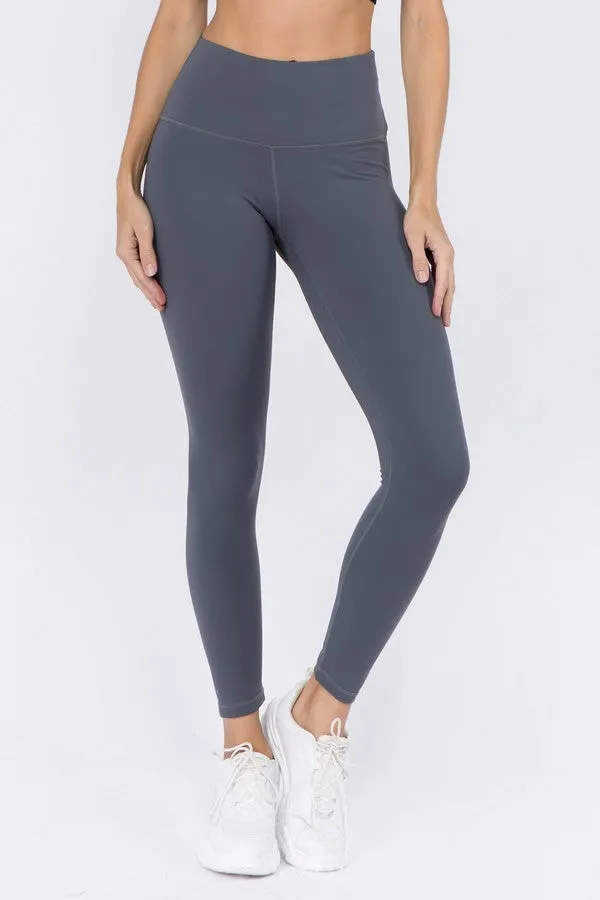 Grey Workout Queen Leggings