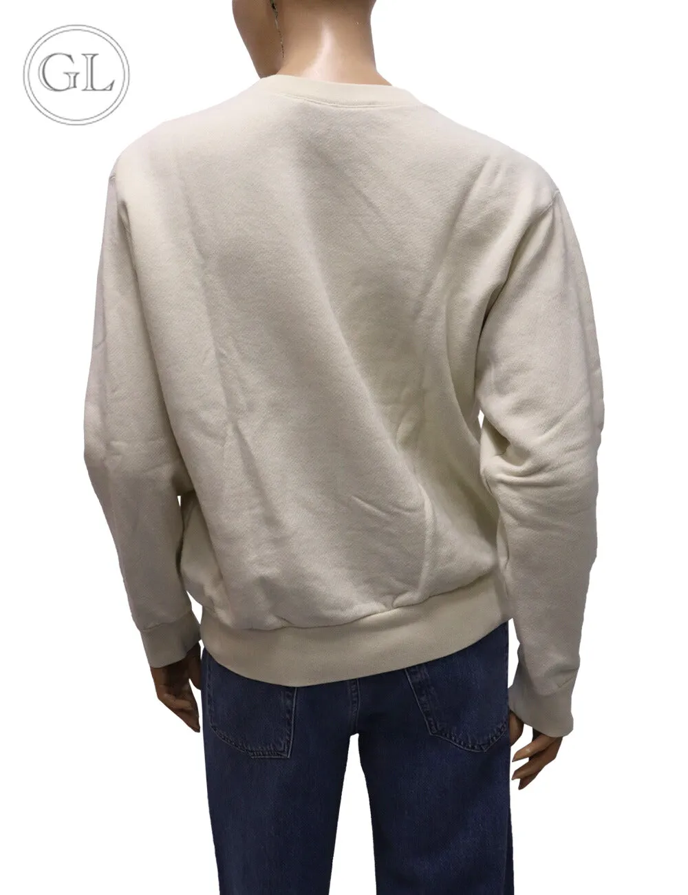 Gucci GG Logo White Pull Over-EU 34