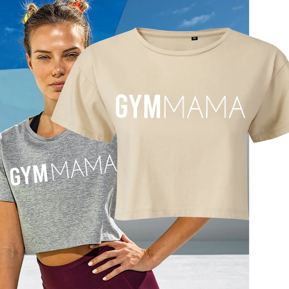 Gym Mama Legion Crop Tee