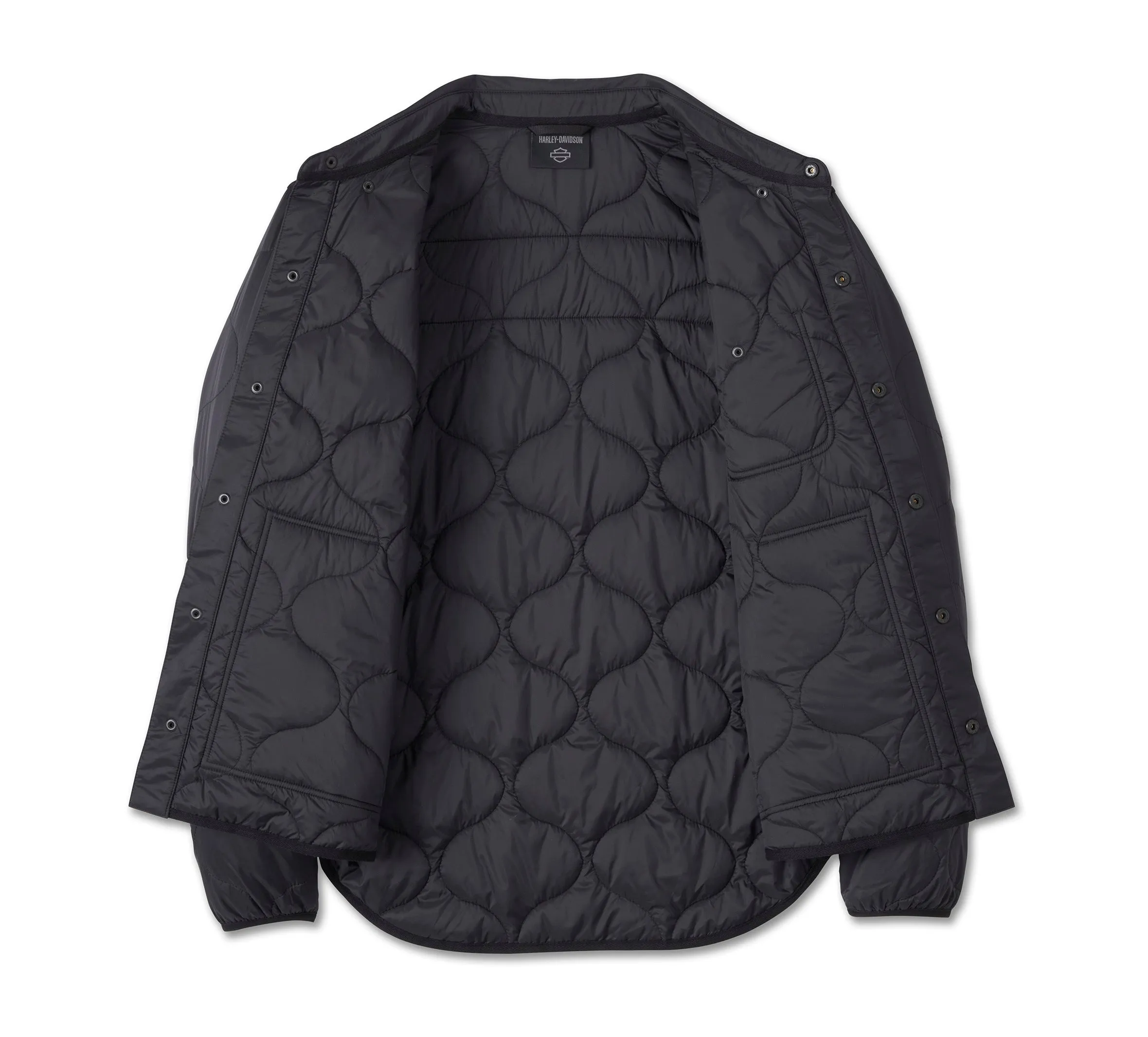 H-D Flex Layering System Quilted Mid layer - Harley Black