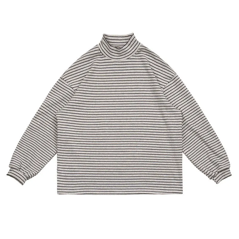 Harajuku Stripe Long Sleeve Top  KF83245