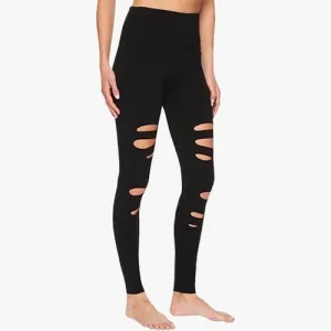 Hard Tail High Waisted Laser Ankle Legging