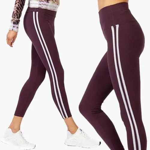 Hard Tail High Waisted Racing Stripe Legging