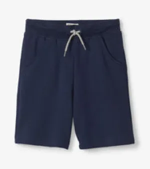 Hatley Boys Navy Terry Shorts