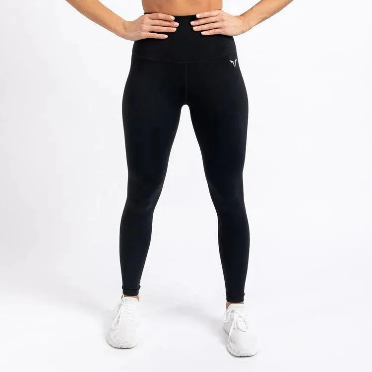 Hera High-Waisted Leggings - Svartar