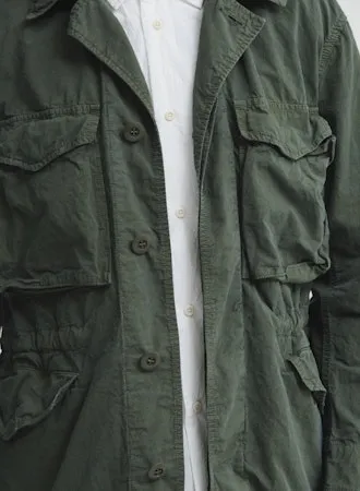 High Density CO/HEMP M65 Style Jacket | Olive
