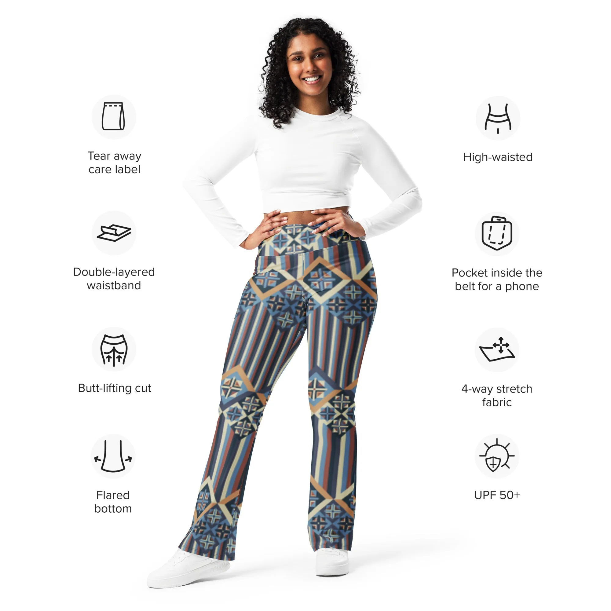 High Waist Flare leggings