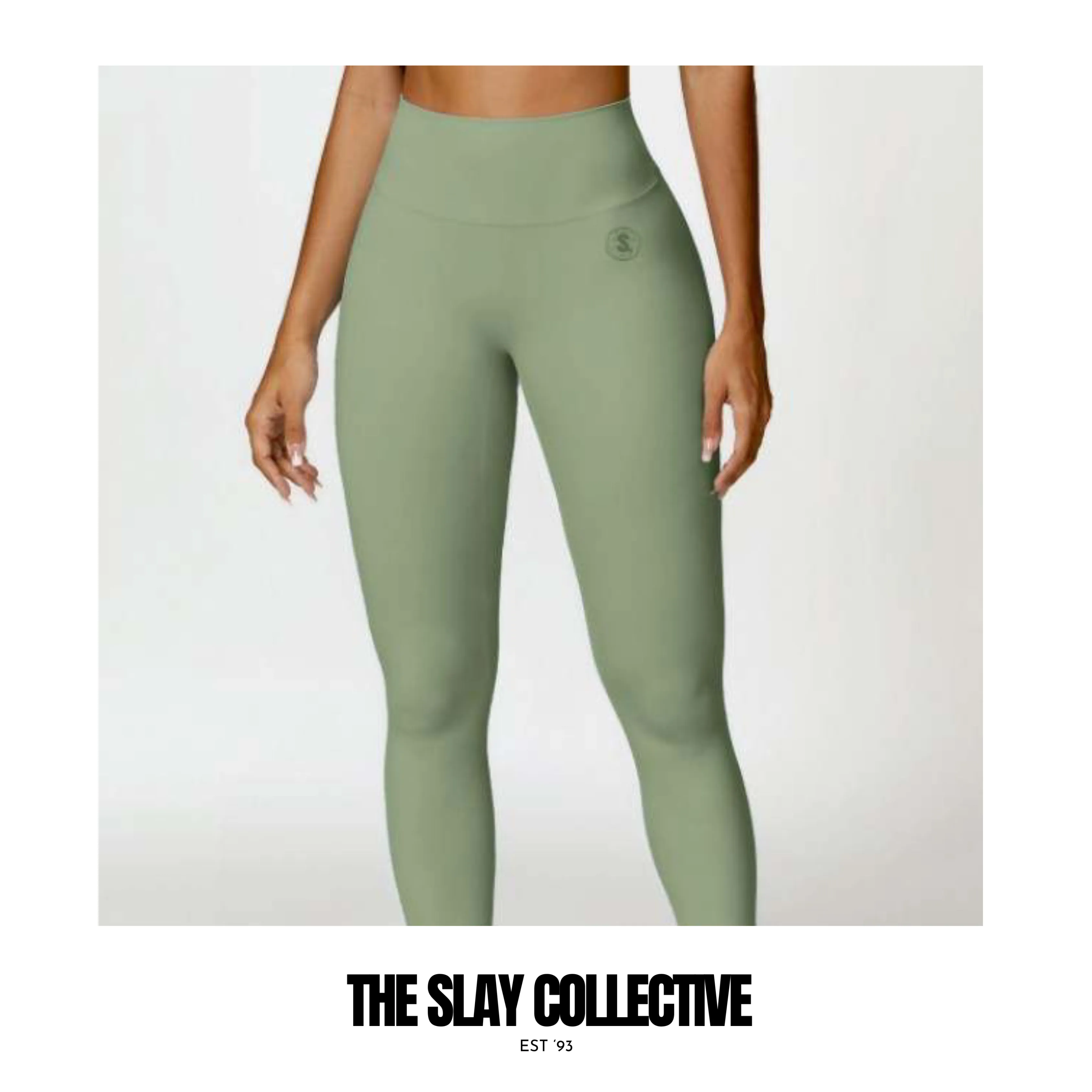 High Waisted Legging - Nude