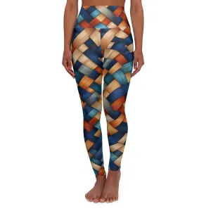 High Waisted Leggings - Vermeer Provence