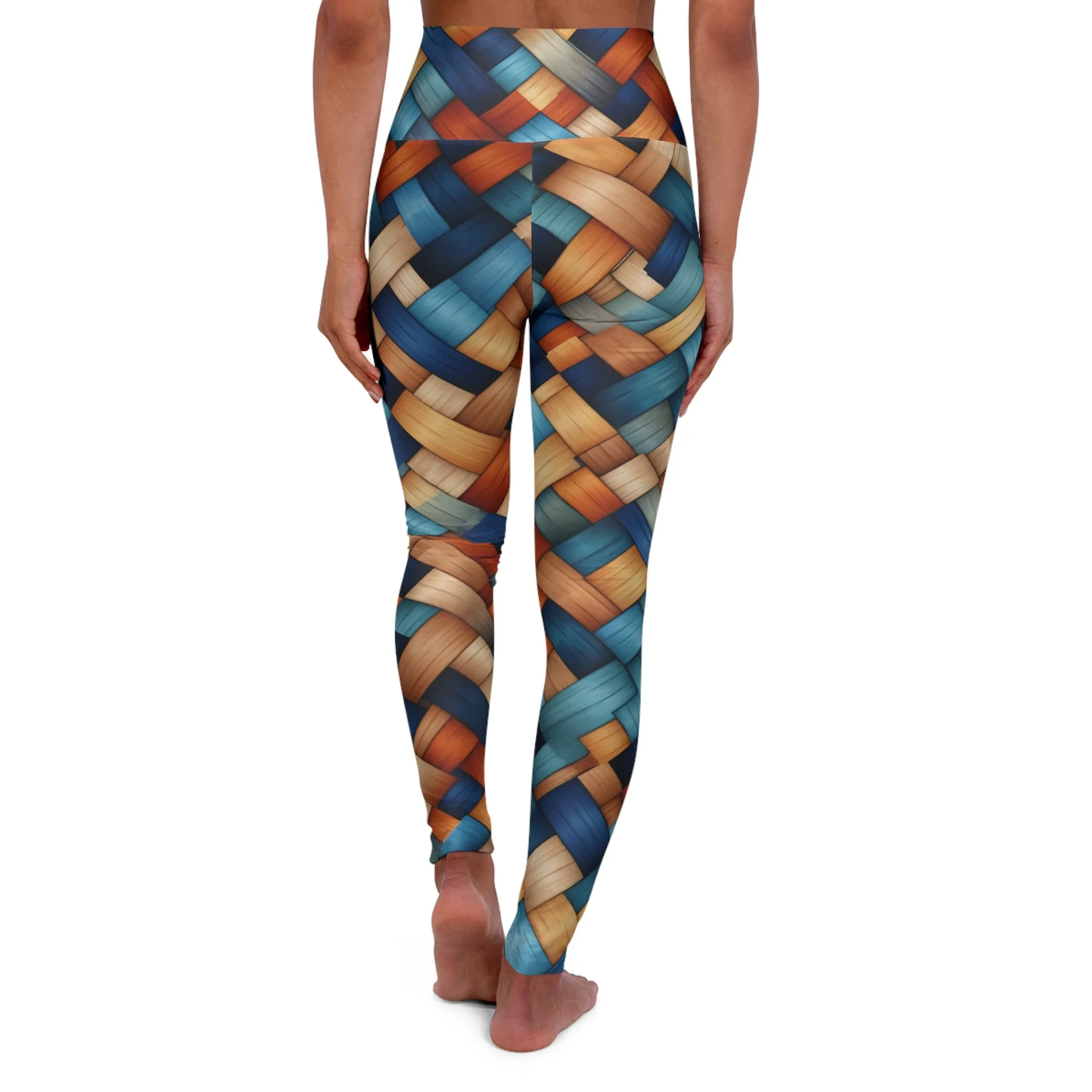 High Waisted Leggings - Vermeer Provence