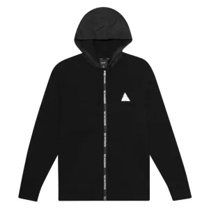 Huf Conceal Pullover Hoodie Black Men FL00093-BLK